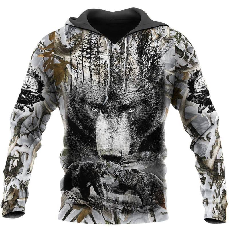 Bear Hunting Born To Hunt GO2 Hoodie