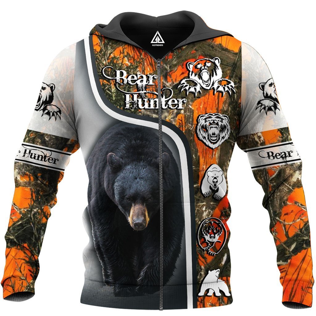 Beer Hunting 3D All Over Print, Unisex 3D Hoodie T Shirt Plus Size S-5Xl