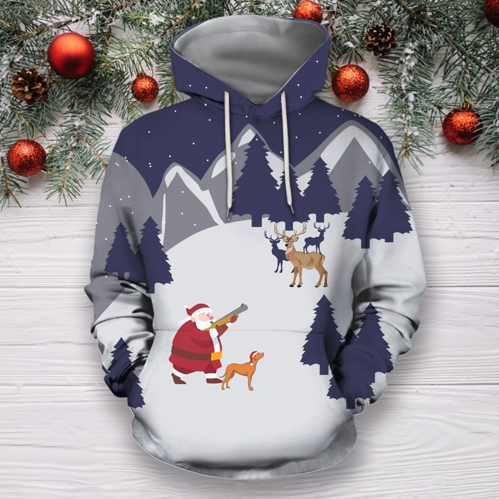 Hunting Deer 3D All Over Print, Unisex 3D Hoodie T Shirt Plus Size S-5Xl