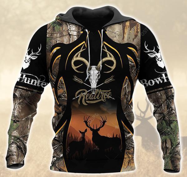 Bow Hunting 3D All Over Print, Unisex 3D Hoodie T Shirt Plus Size S-5Xl