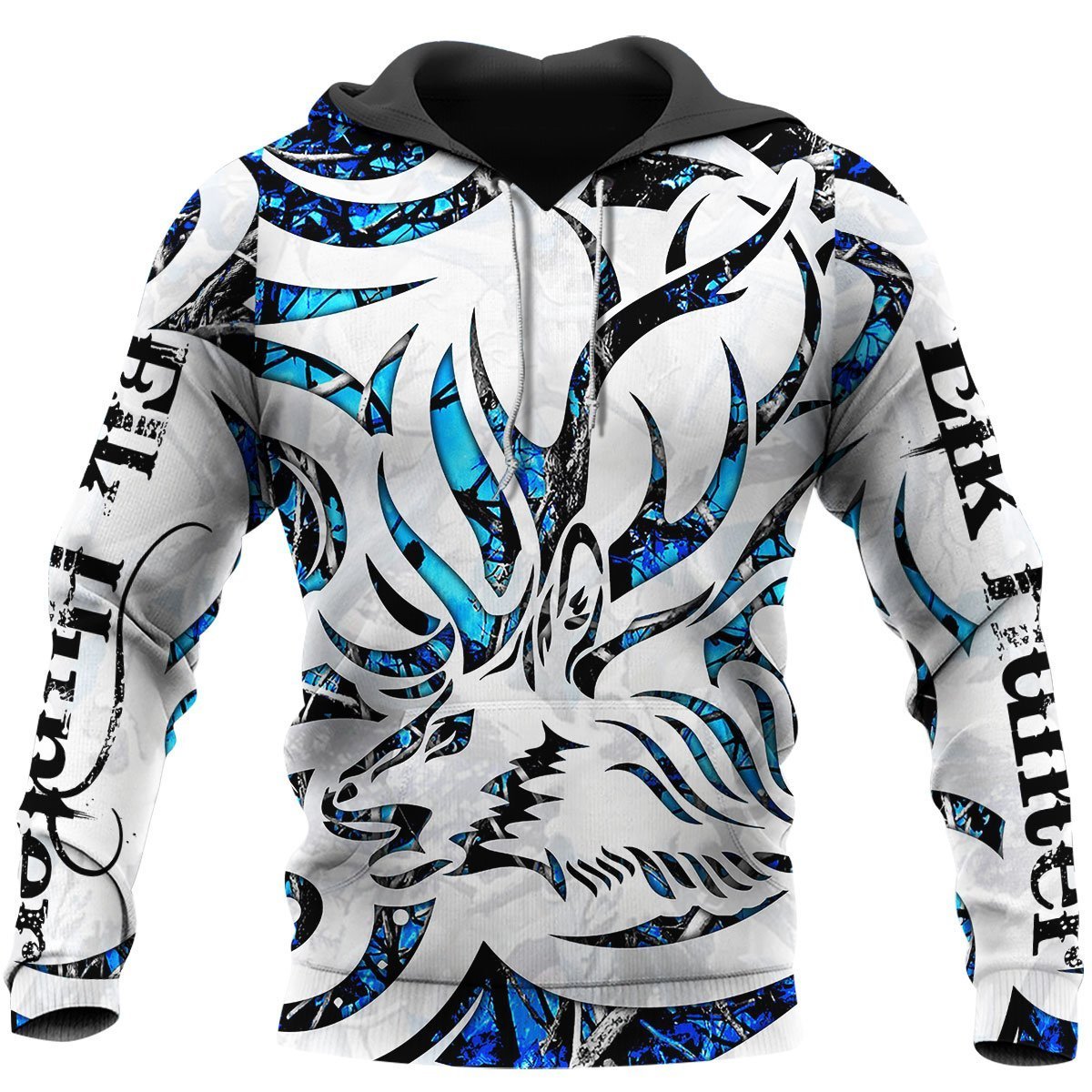 Tatoo Blue Hunting 3D All Over Print, Unisex 3D Hoodie T Shirt Plus Size S-5Xl