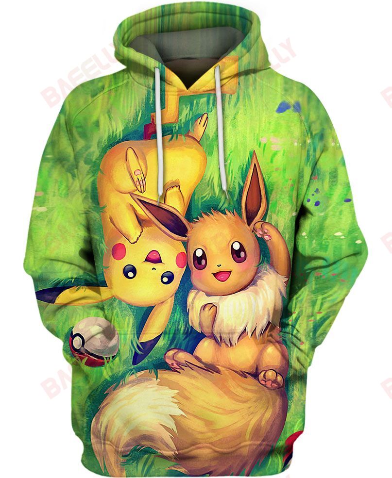 Baeelly?Pokemon 3D All Over Printed Clothes – LV417