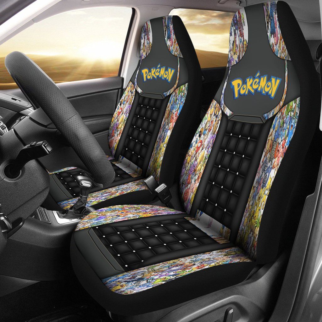 64TTTTM-PK POKEMON 2 CAR SEAT COVERS