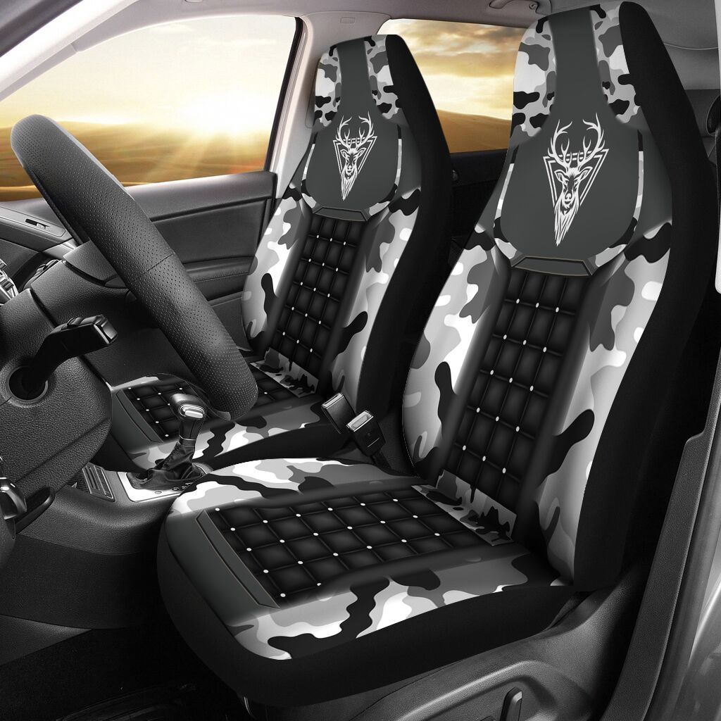 7THHHT-DEER HUNTING CAMO CAR SEAT COVERS