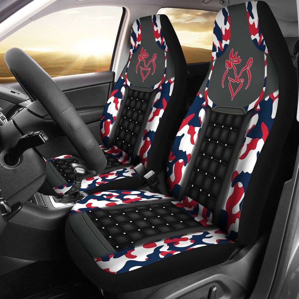 9THHHT-DEER HUNTING CAMO CAR SEAT COVERS