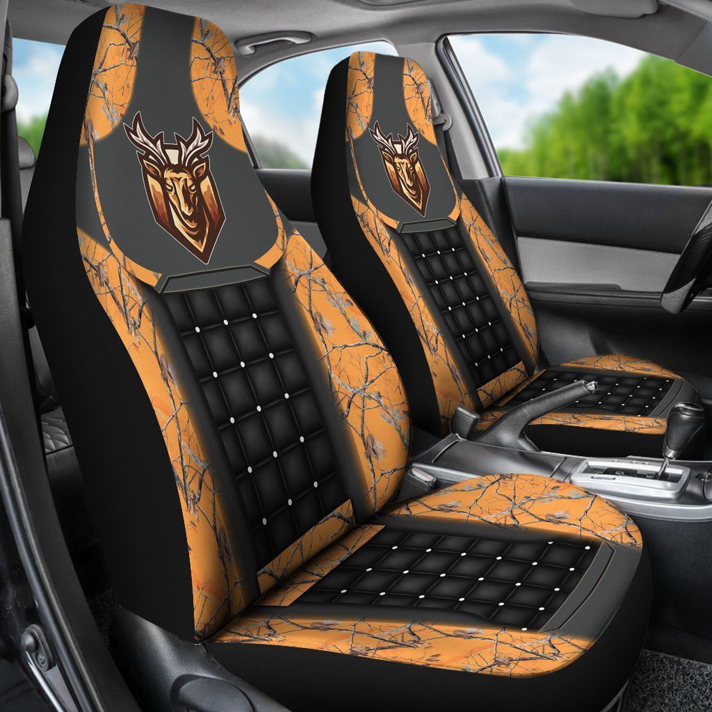 22THHHT-DEER HUNTING CAMO CAR SEAT COVERS