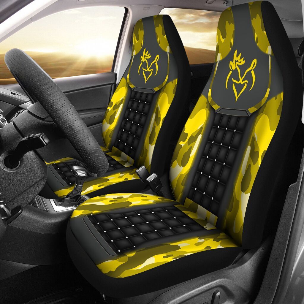 18THHHT-DEER HUNTING CAMO CAR SEAT COVERS