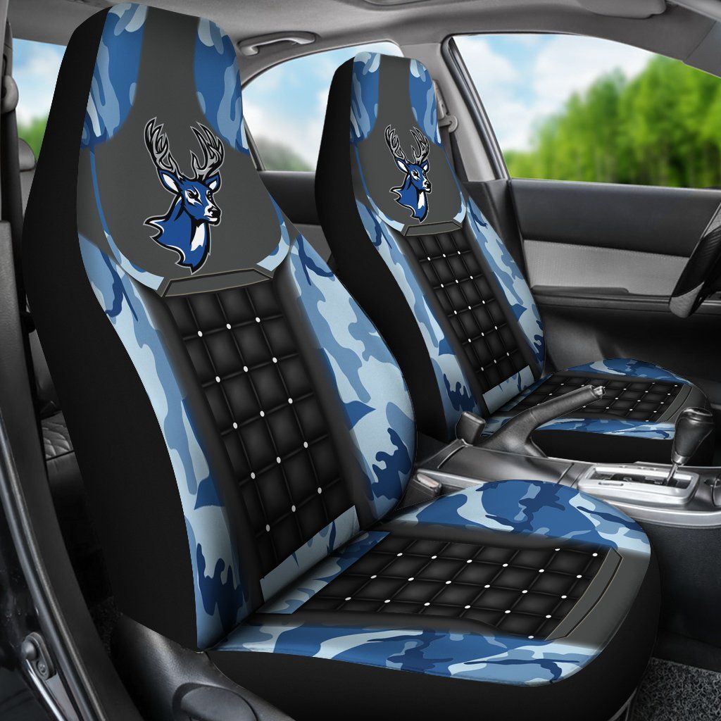 25THHHT-DEER HUNTING CAMO CAR SEAT COVERS