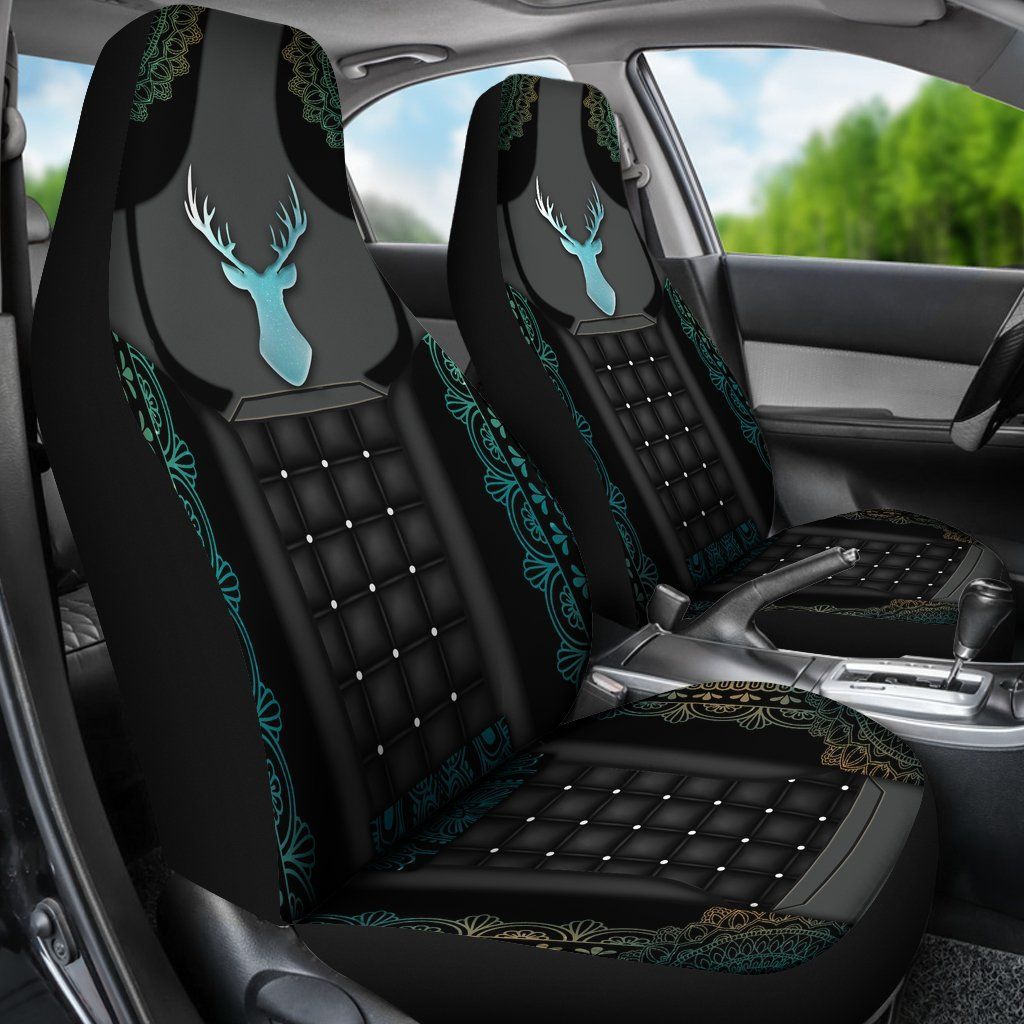 39THHHT-DEER HUNTING CAR SEAT COVERS