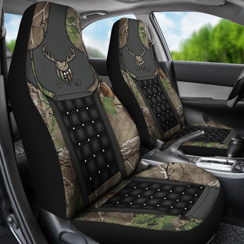 30THHHT-DEER HUNTING CAMO CAR SEAT COVERS