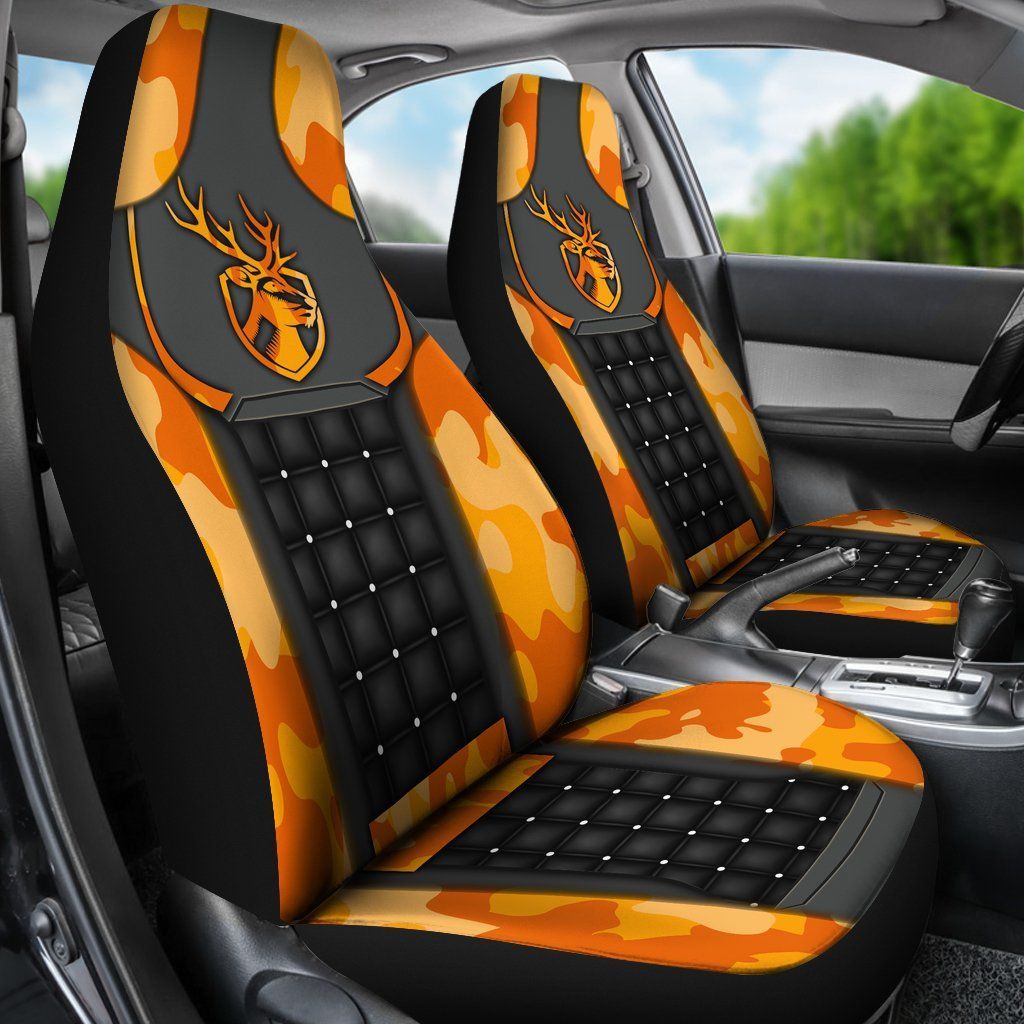 32THHHT-DEER HUNTING CAMO CAR SEAT COVERS