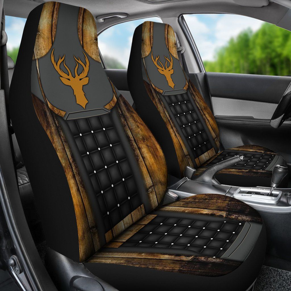 48THHHT-DEER HUNTING CAR SEAT COVERS