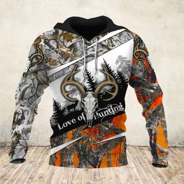 Love Of Hunting 3D All Over Print | Unisex | Adult Unisex 3D Hoodie T Shirt Plus Size S-5Xl