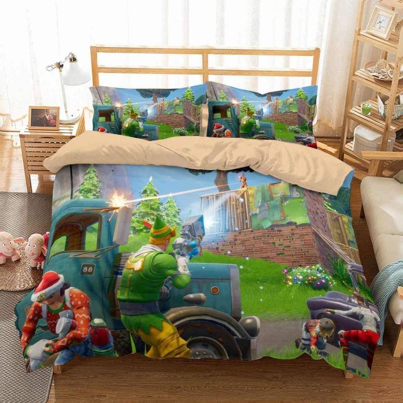 3D Customize Fortnite Bedding Set Duvet Cover Set Bedroom Set Bedlinen 1