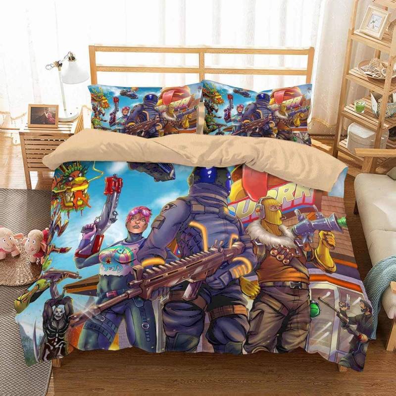 3D Customize Fortnite Bedding Set Duvet Cover Set Bedroom Set Bedlinen 11