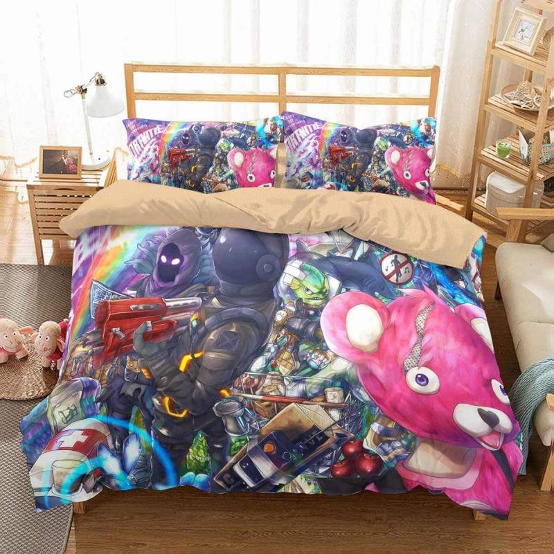 3D Customize Fortnite Bedding Set Duvet Cover Set Bedroom Set Bedlinen 12