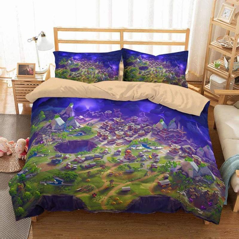 3D Customize Fortnite Bedding Set Duvet Cover Set Bedroom Set Bedlinen 29