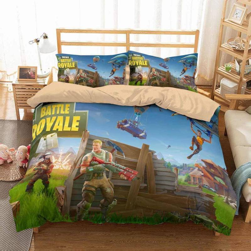 3D Customize Fortnite Bedding Set Duvet Cover Set Bedroom Set Bedlinen 32