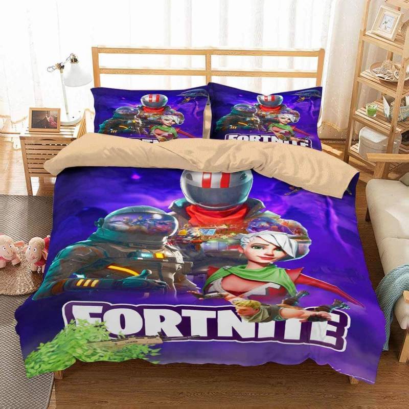 3D Customize Fortnite Bedding Set Duvet Cover Set Bedroom Set Bedlinen 6