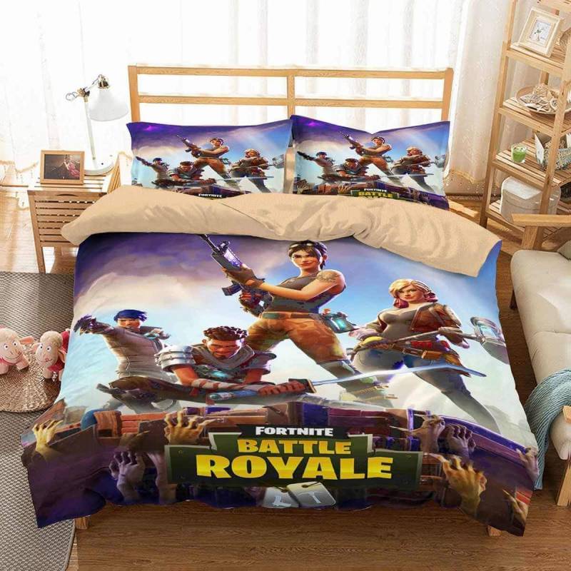 3D Customize Fortnite Bedding Set Duvet Cover Set Bedroom Set Bedlinen 10