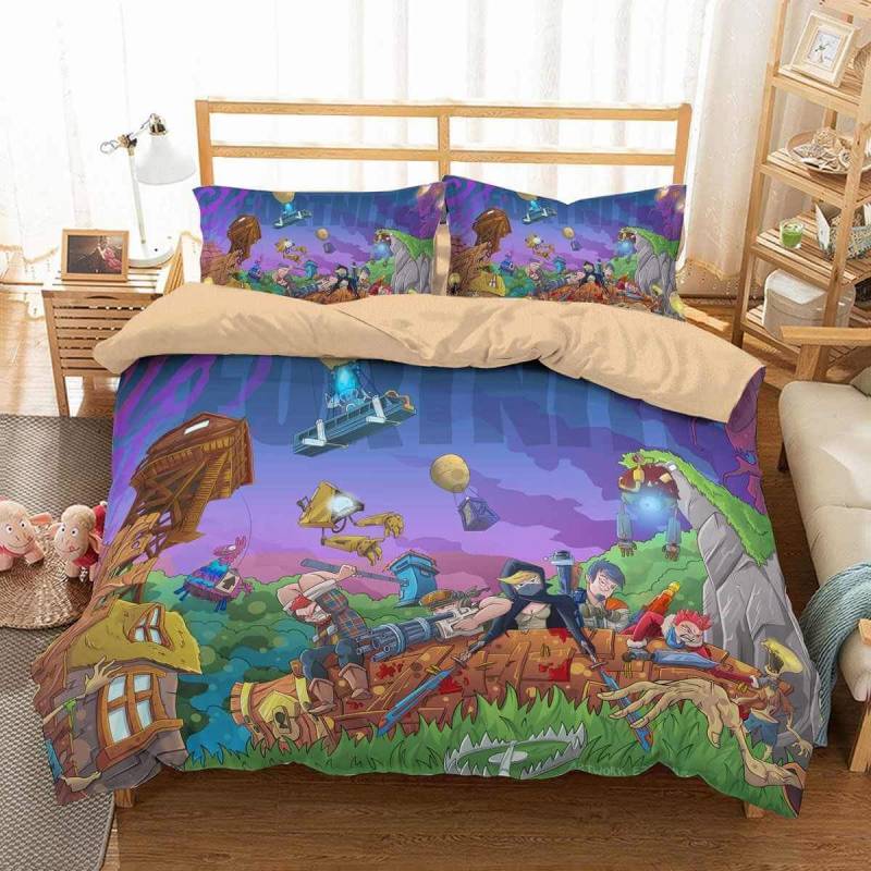 3D Customize Fortnite Bedding Set Duvet Cover Set Bedroom Set Bedlinen 19