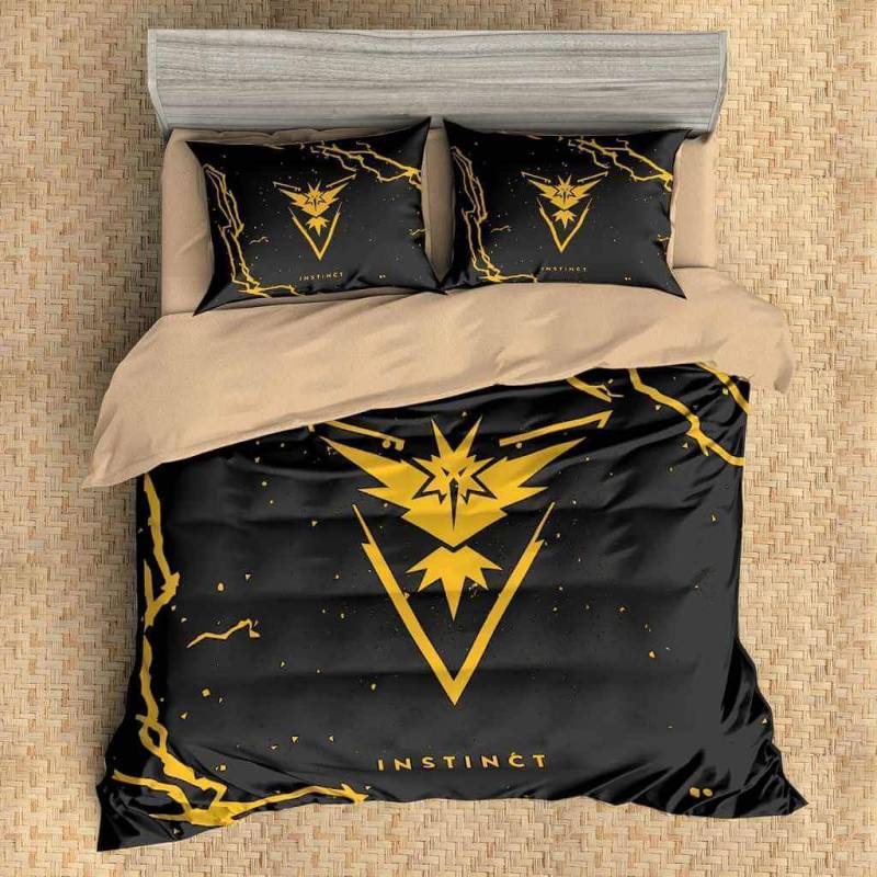 3D Customize Pokemon Go Bedding Set Duvet Cover Set Bedroom Set Bedlinen 10