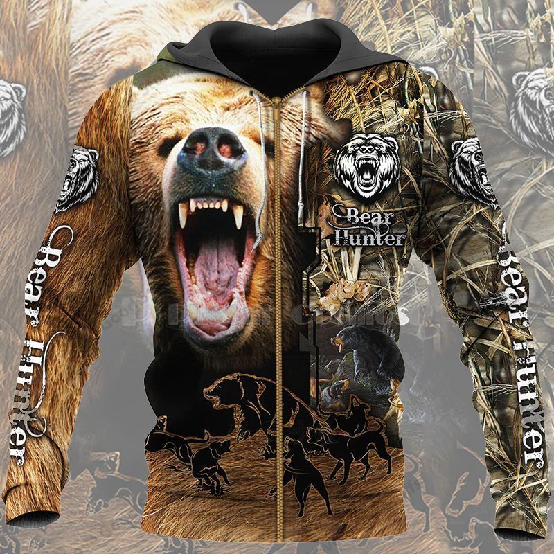 Bear Hunting Hoodie KH250722