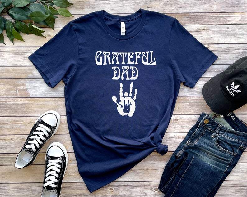 Grateful Dad T-Shirt, Dad T-Shirt, Happy Father’S Day, Best Dad Gift, Gift For Father, Gift For Dad, Gift For Husband