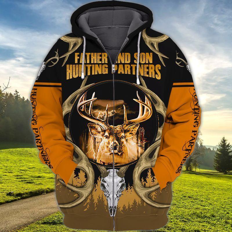 Hunting 3D Full Print A 3D 3D All Over Printed Unisex Hoodie Zip Hoodie T-Shirt Plus Size S-5Xl