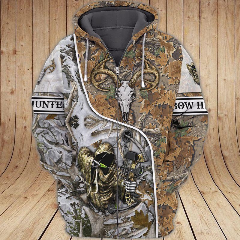 Love Deer Hunting 3D All Over Printed Unisex Hoodie T-Shirts Plus Size S-5Xl