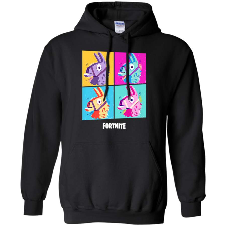 Awesome Fortnite Four Llamas Pullover Hoodie