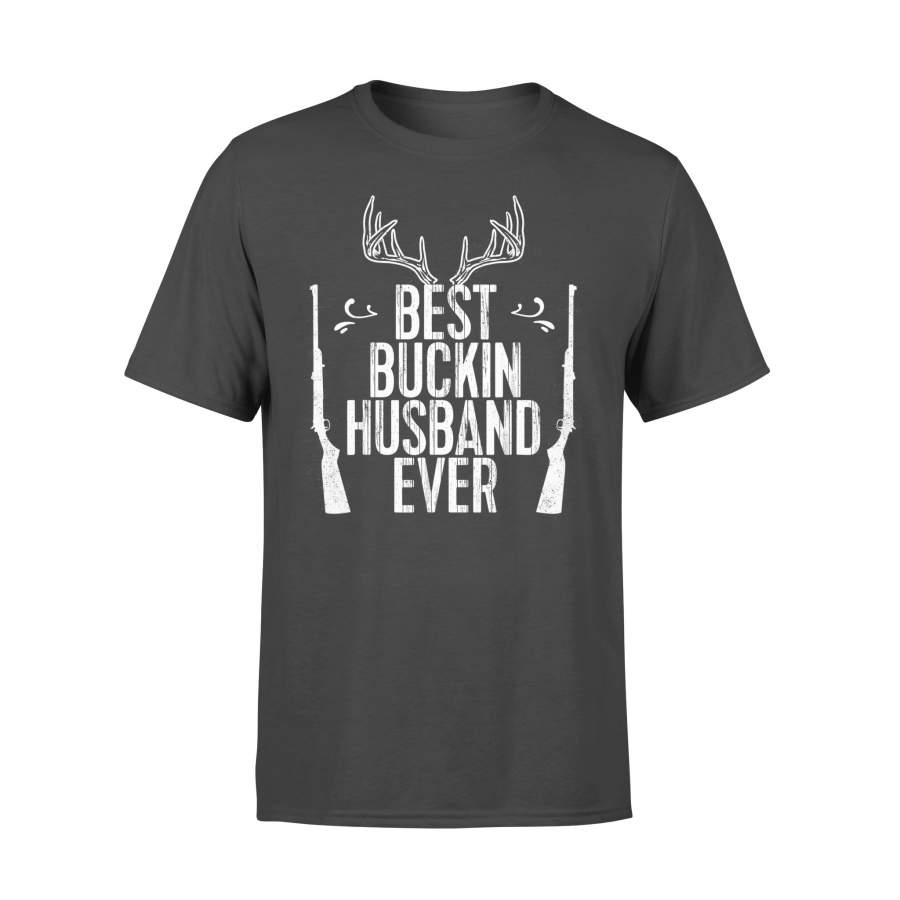 Best Buckin Husband Ever Hunting Shirt Fathers Day Gift – Standard T-shirt