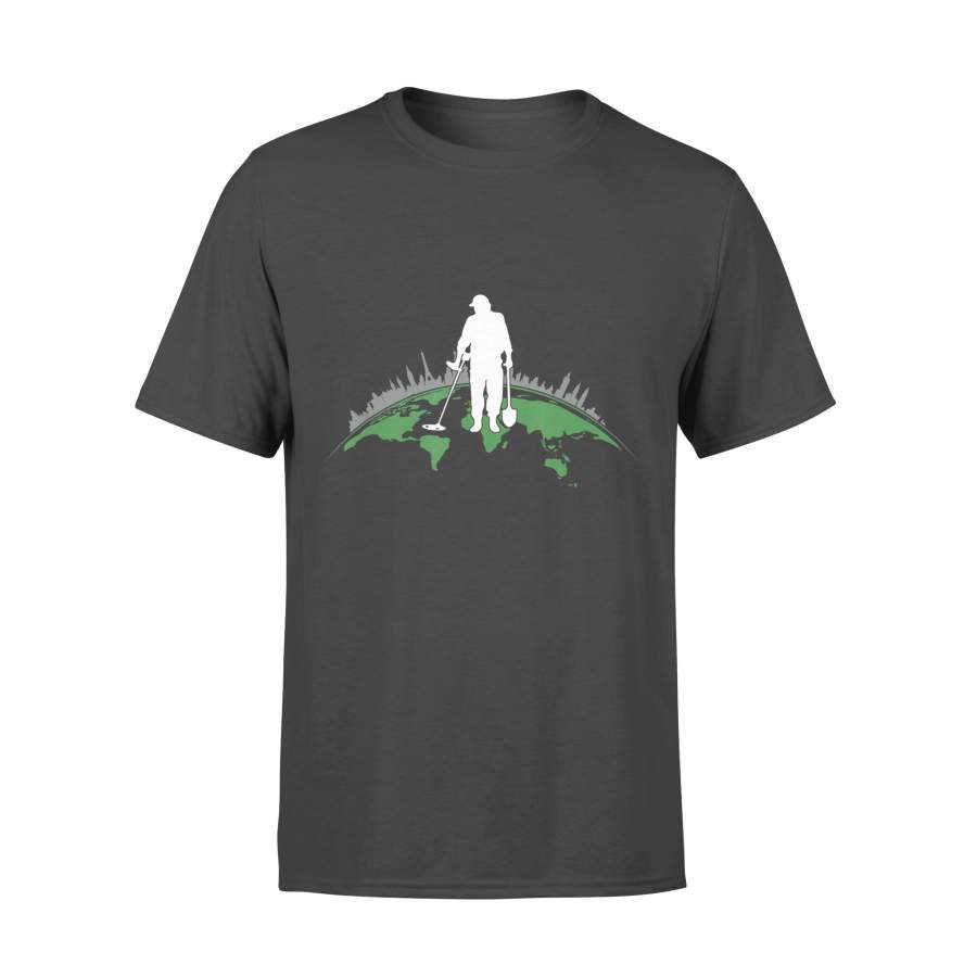 Awesome Geocacher Treasure Hunter World Geocaching Hunting – Standard T-shirt