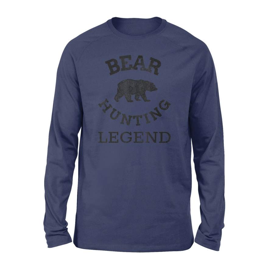 Bear Gear for Hunters – Bear Hunting Legend T-Shirt – Standard Long Sleeve