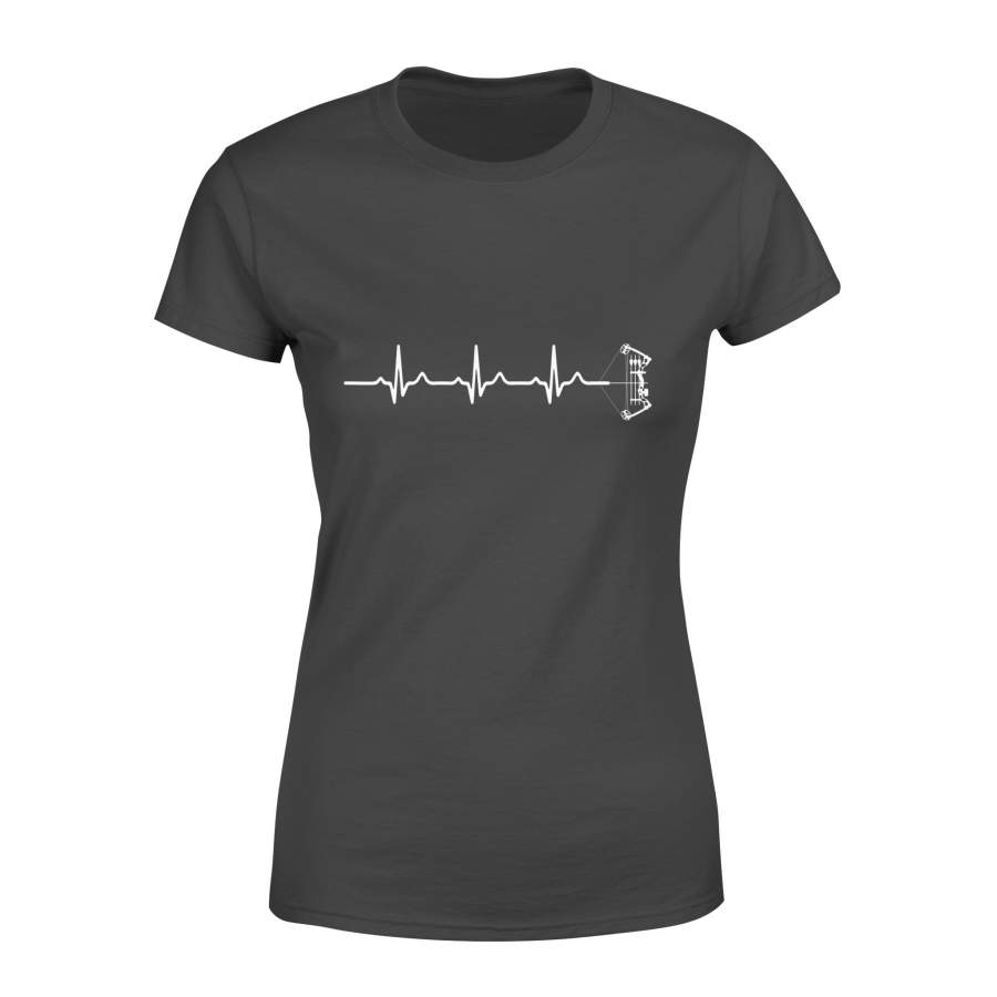 Archery Heartbeat With Bow Hunting Image Gift For Archer T-Shirt – Standard Women’s T-shirt