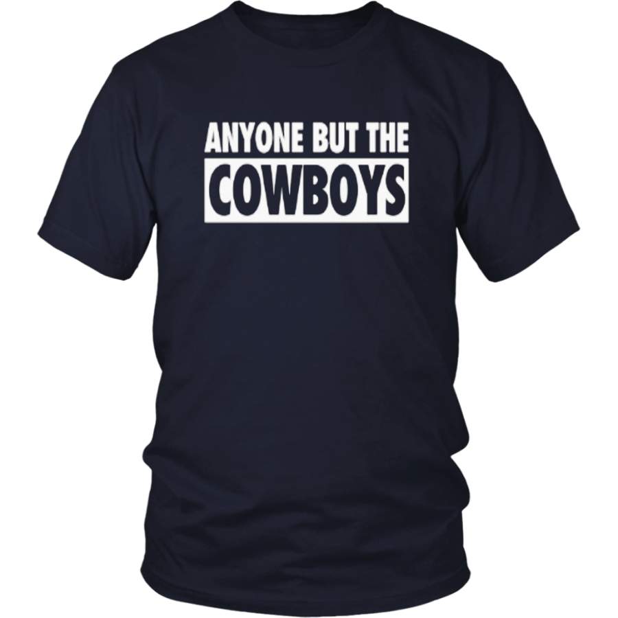 Anyone But The Cowboys – Anti Dallas Football Vintage T-Shirt