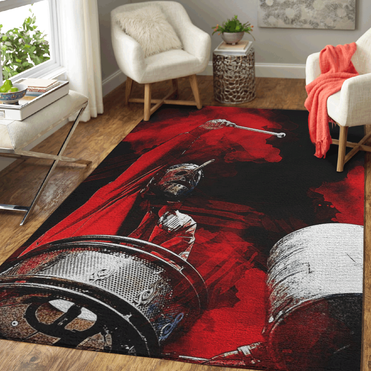 Chirs Fehn Slipknot Art – Music Maniac Art For Fans Area Rug Carpet