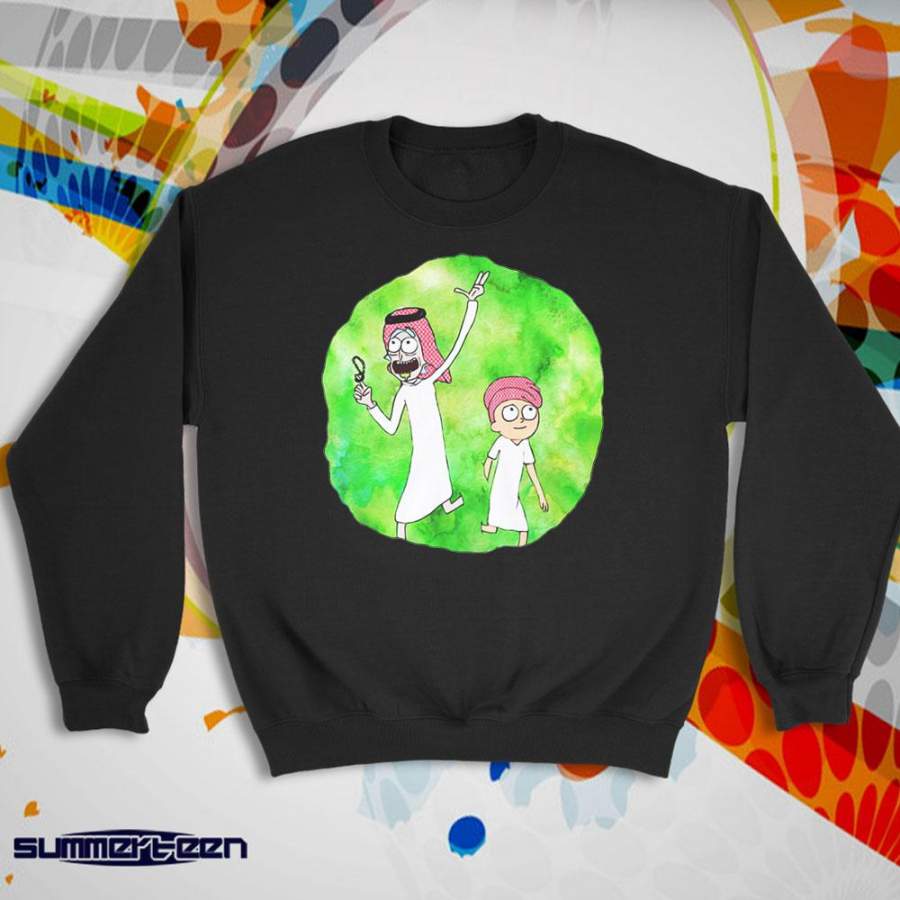 Arabian Rick And Morty Women’S Sweatshirt