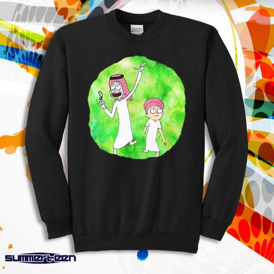 Arabian Rick And Morty Men’S Sweatshirt