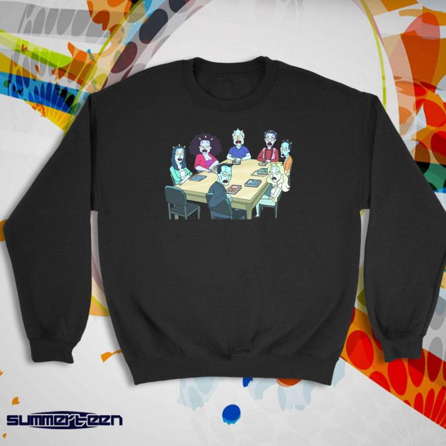 Community Rick And Morty Style Women’S Sweatshirt