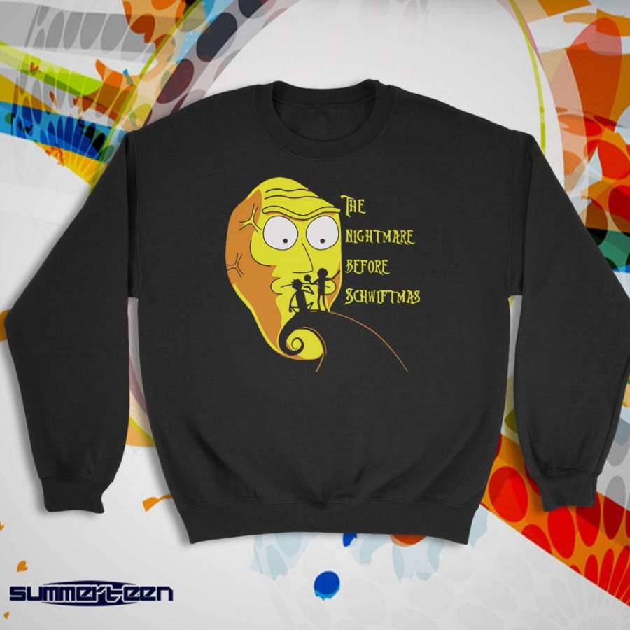 Christmas Rick And Morty Women’S Sweatshirt