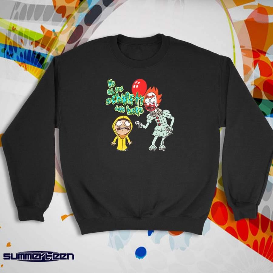 Clown Rick And Morty Anime Funny Women’S Sweatshirt