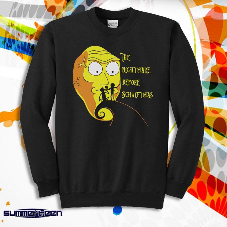 Christmas Rick And Morty Men’S Sweatshirt