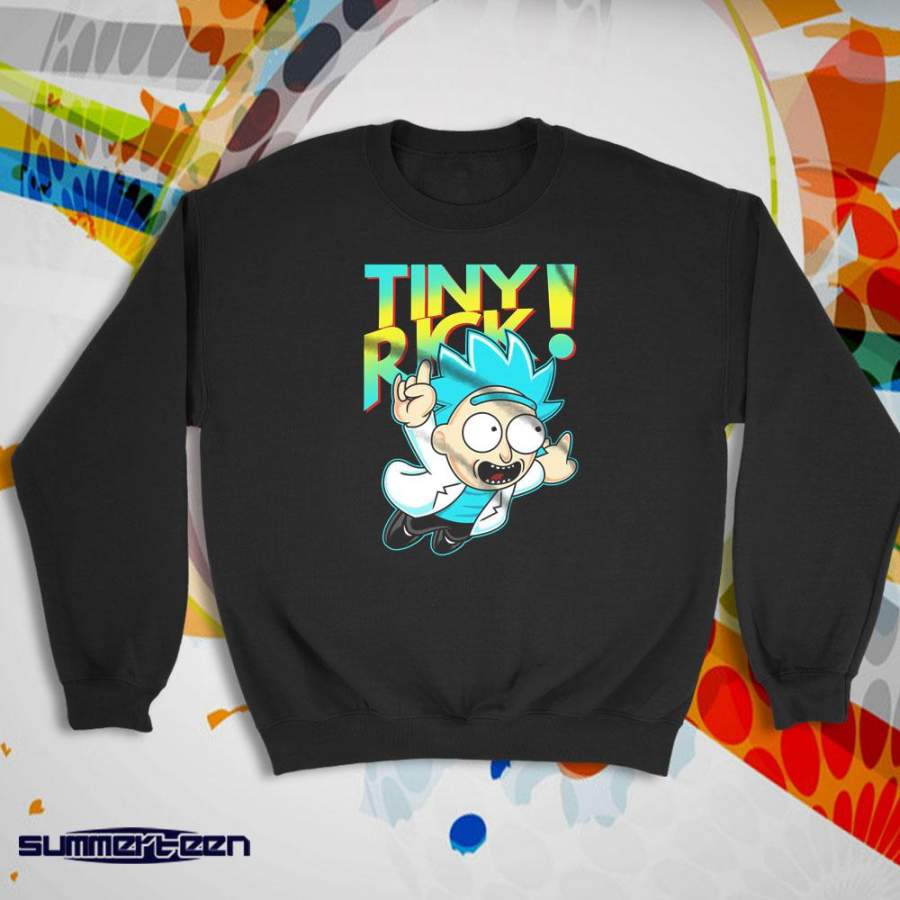 Cartoon Rick And Morty Funny Women’S Sweatshirt