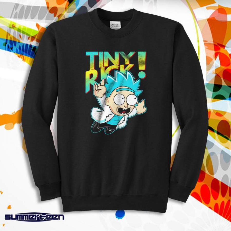 Cartoon Rick And Morty Funny Men’S Sweatshirt