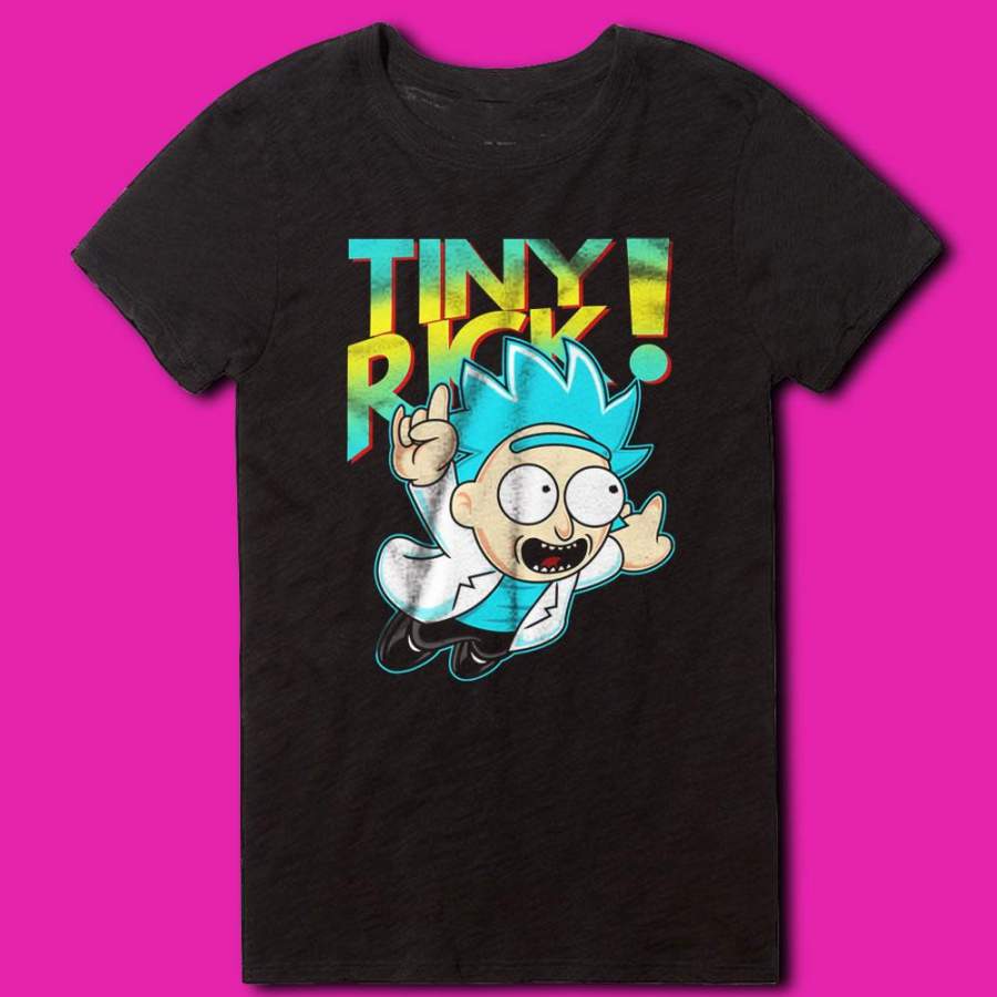 Cartoon Rick And Morty Funny Women’S T Shirt