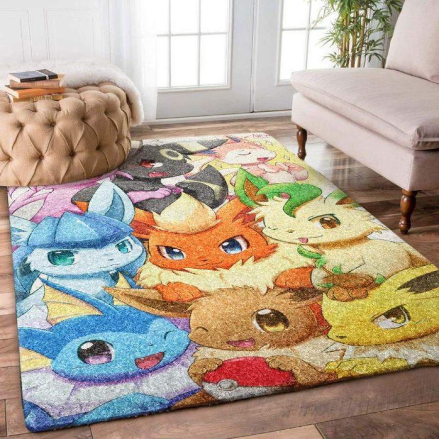 Christmas Pokemon Living Room Area Carpet Living Room Rugs RCDD81F32587