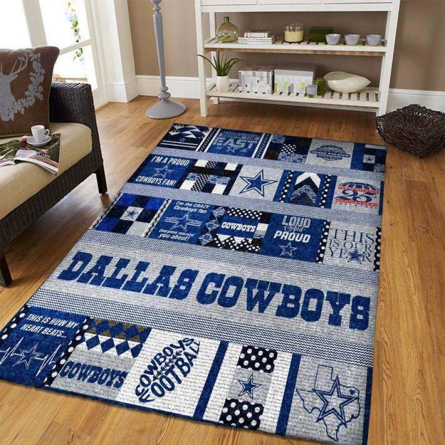 Dallas Cowboys Area Rug Christmas Rug B260735 Floor Decor