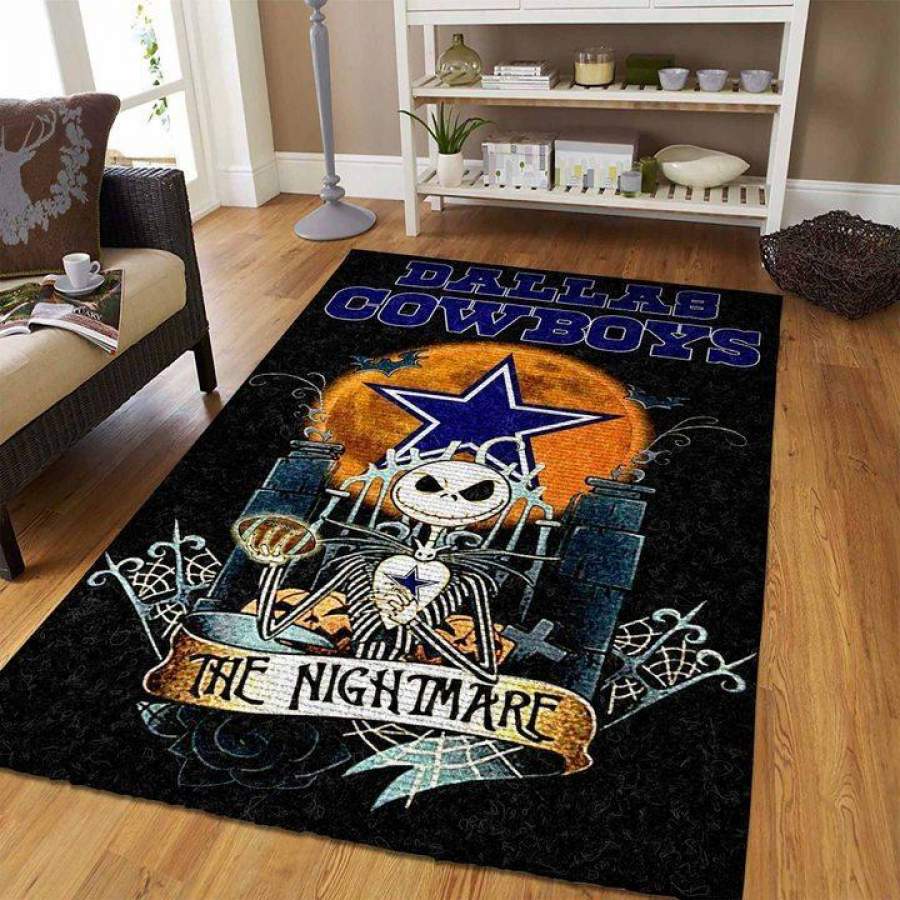 Dallas Cowboys Area Rug Christmas Rug B130873 Floor Decor