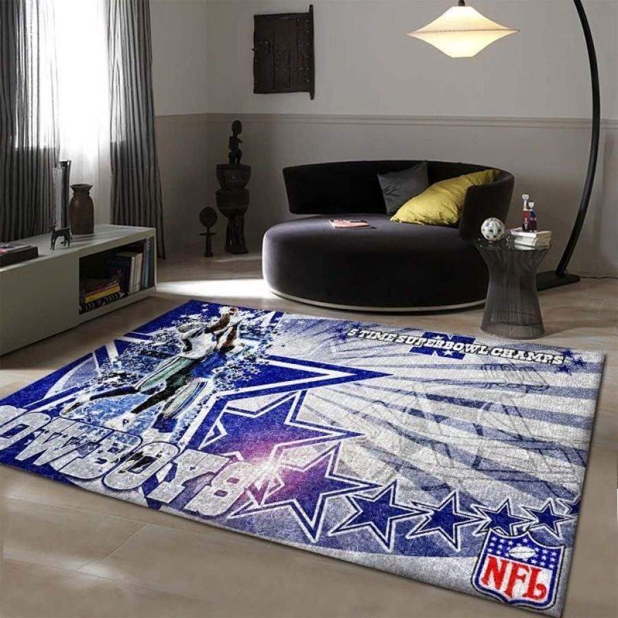 Dallas Cowboys Area Rug Christmas Rug B220805 Floor Decor